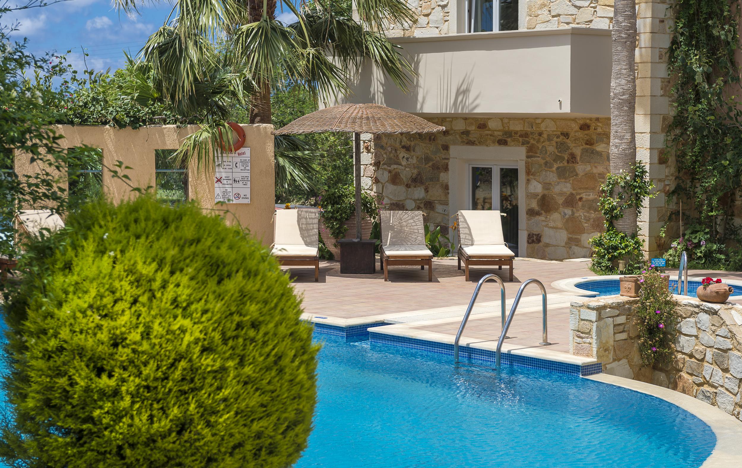 Mistral Hotel - Singles Only Maleme Exterior foto
